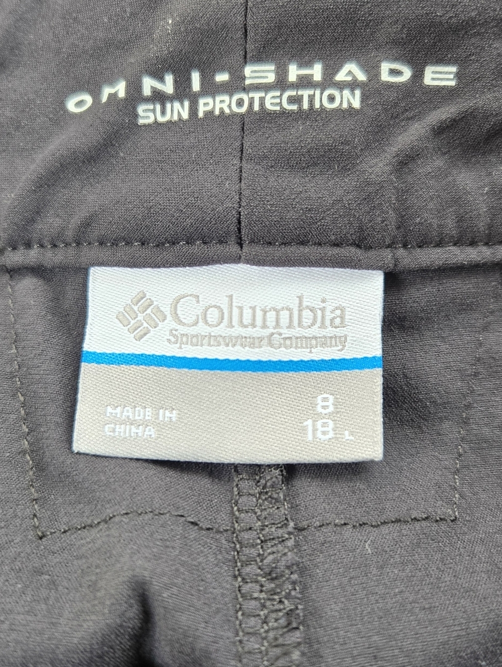 Columbia Omni Shade Black Crop Utility Capris - Picture 10 of 11